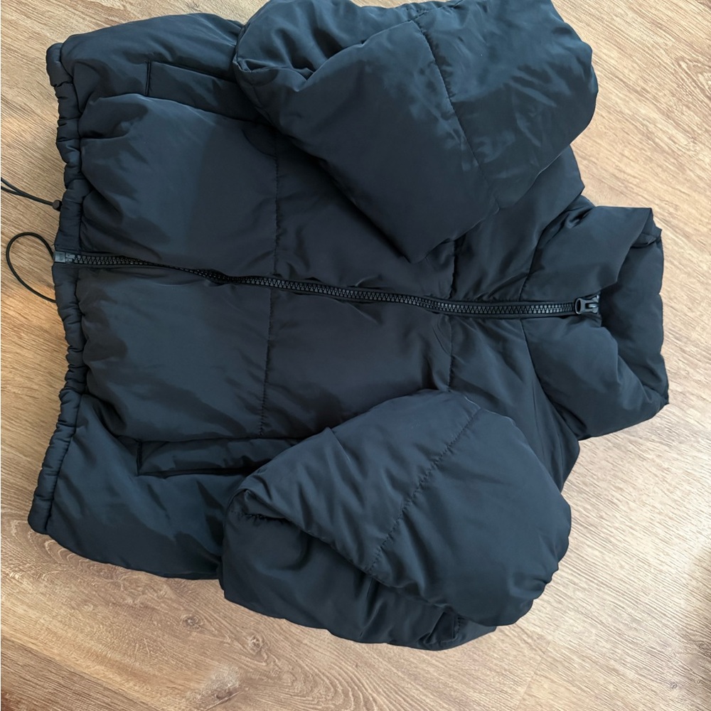 Divided Black Puffer Jacket